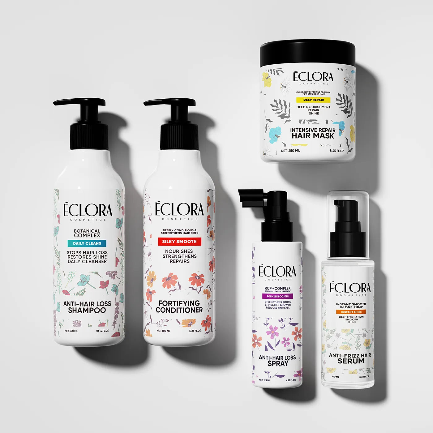 مجموعة إكلورا لعلاج التساقط واصلاح الشعر